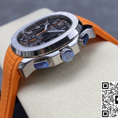 Patek Philippe AQUANAUT 5968A-001 GR Factory Orange strap KV Replica