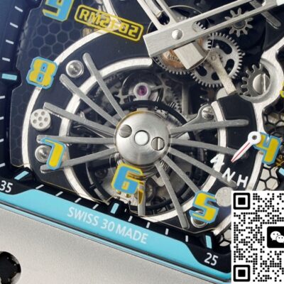 Richard Mille RM21-02 RM Factory blue KV Replica